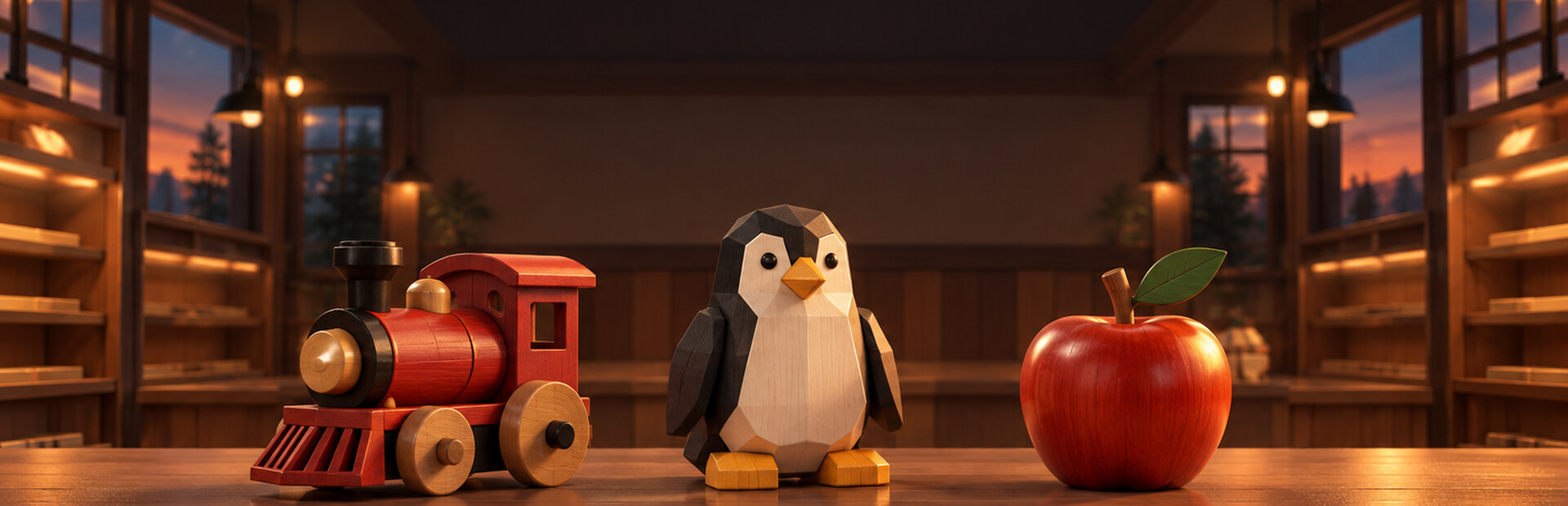Closing Time at the Wooden Toy Shop