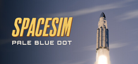 SpaceSim: Pale Blue Dot — Steam header