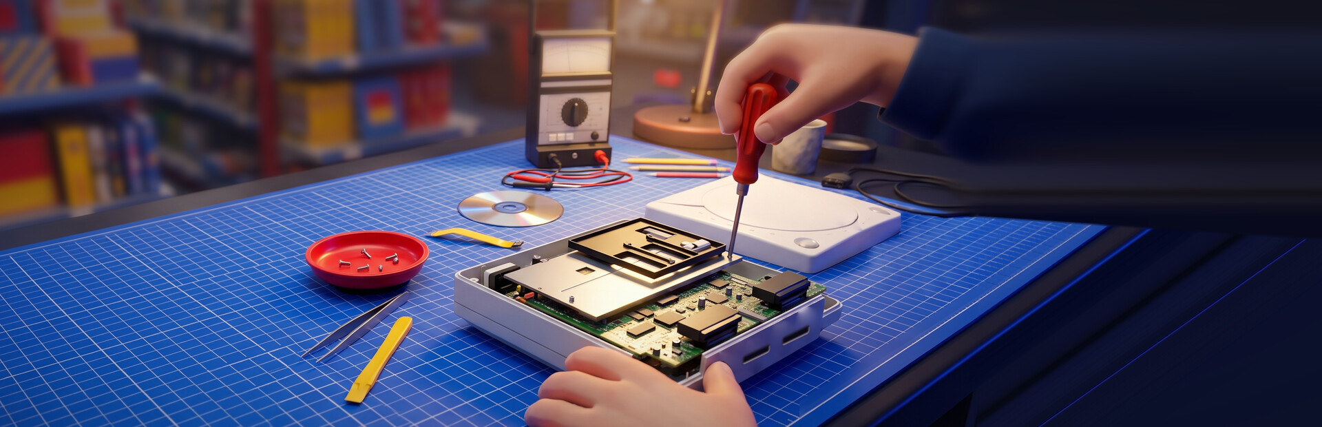 Console Repair Simulator Demo