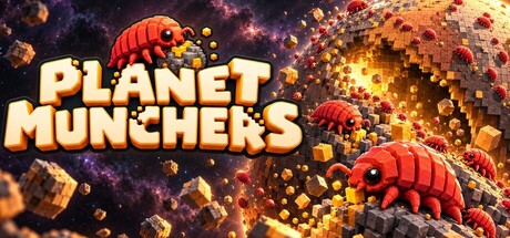Planet Munchers — Steam header