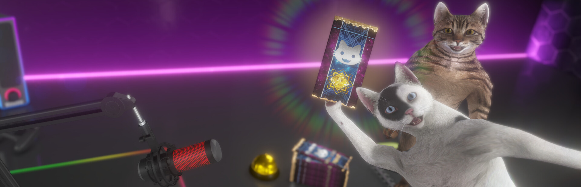 MeowMeow TCG: Rip & Ship Streamer Simulator