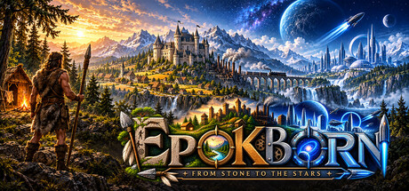 Epokborn: From Stone to the Stars — Steam header