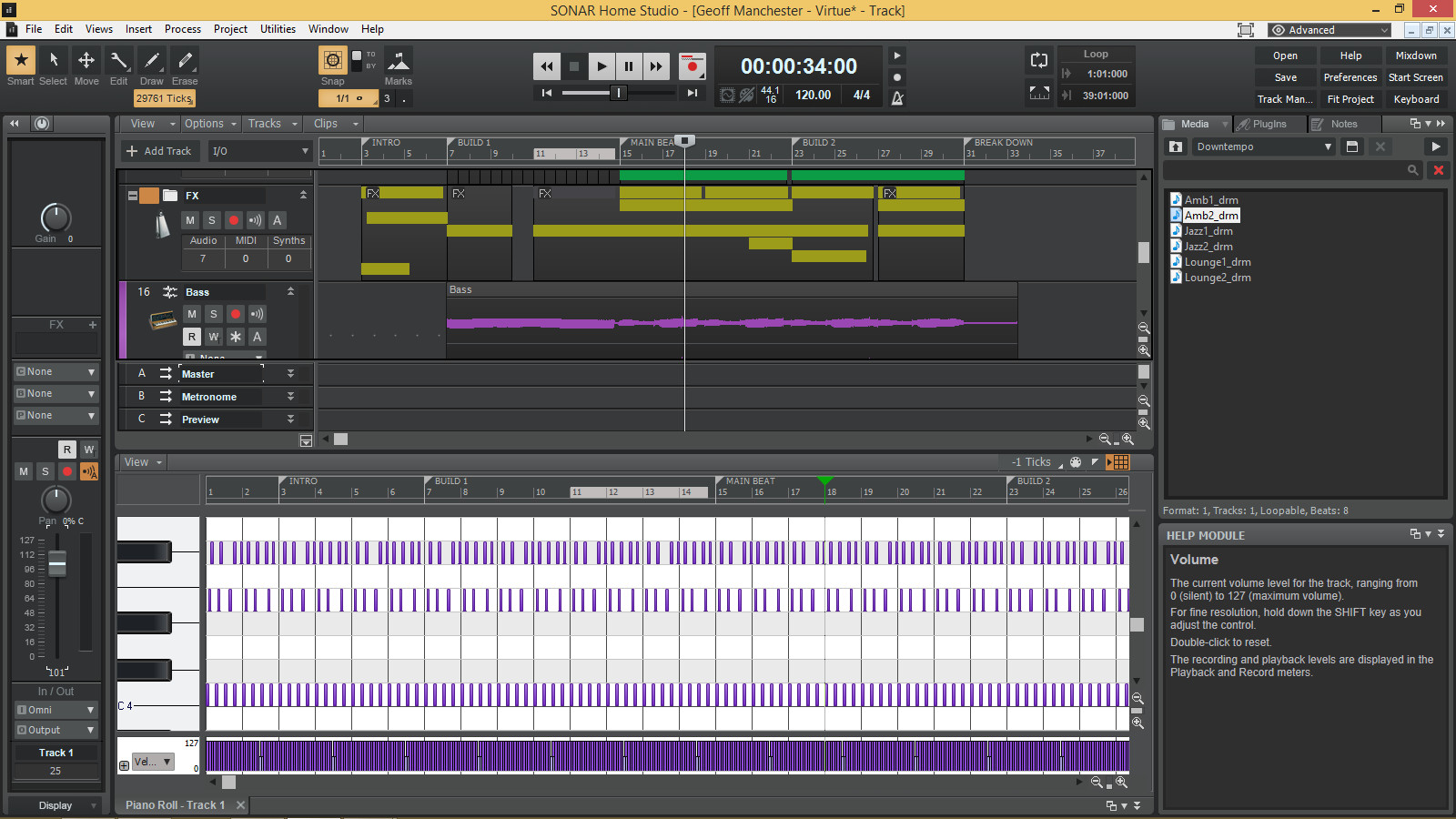 SONAR Home Studio screenshot 1