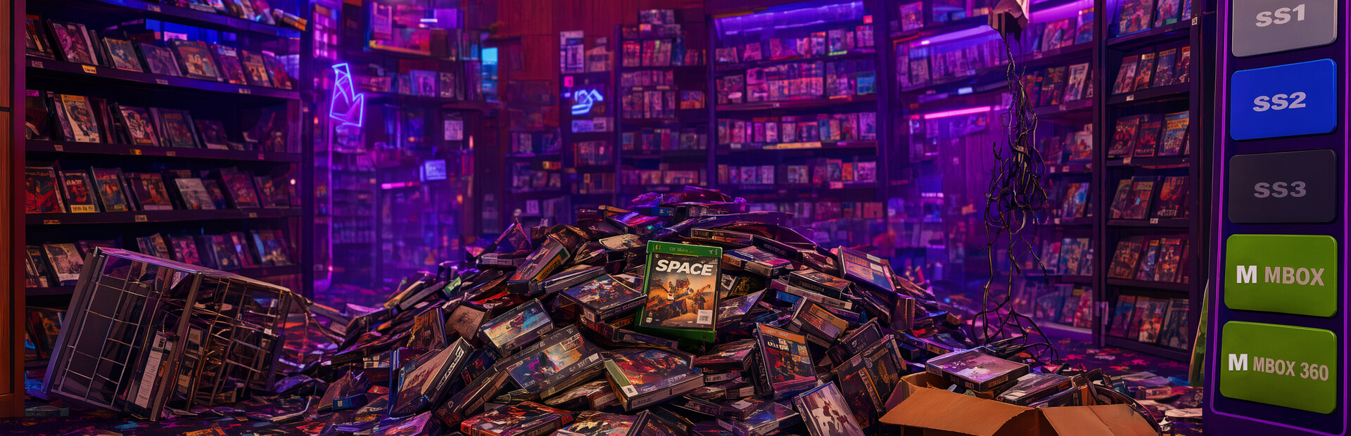 Video Game Store: Tidy Up