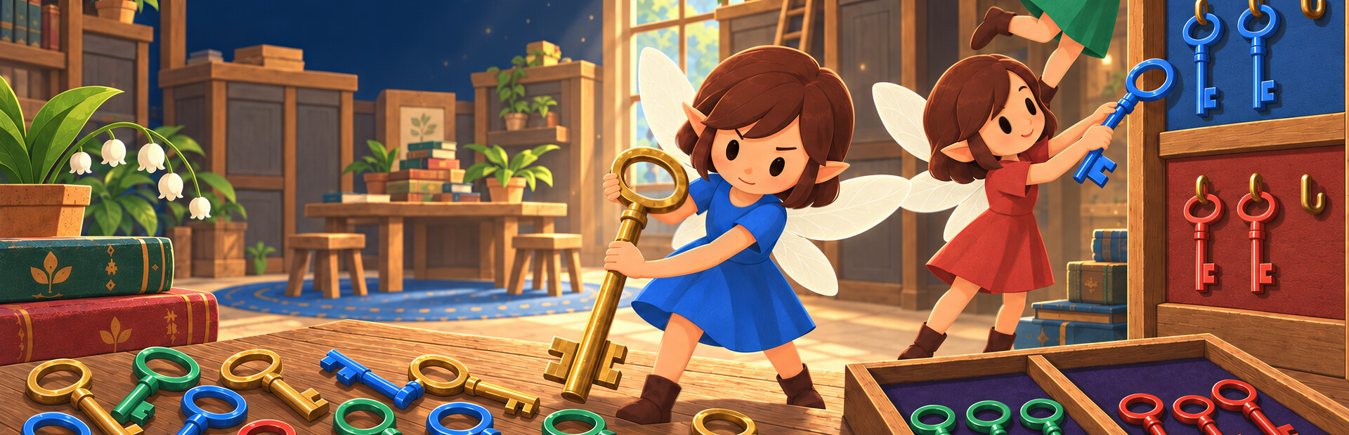 Fairy Keykeepers: Tidy Up Together