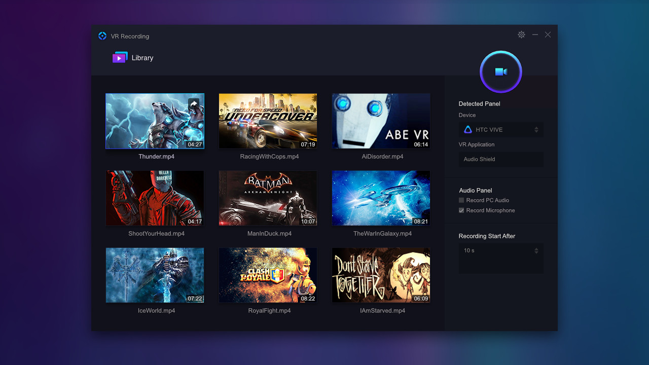 VRCapture screenshot 2
