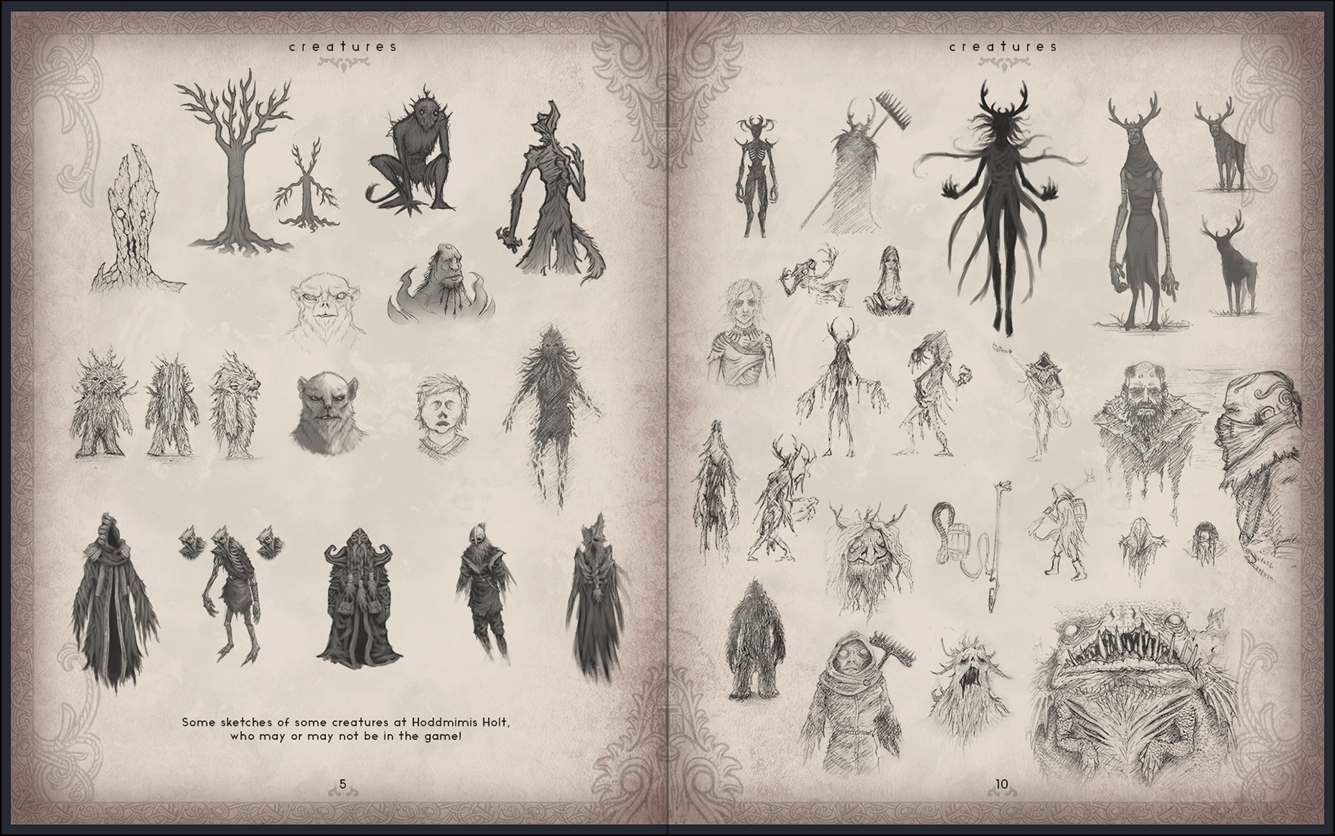 Through the Woods - Artbook screenshot 2