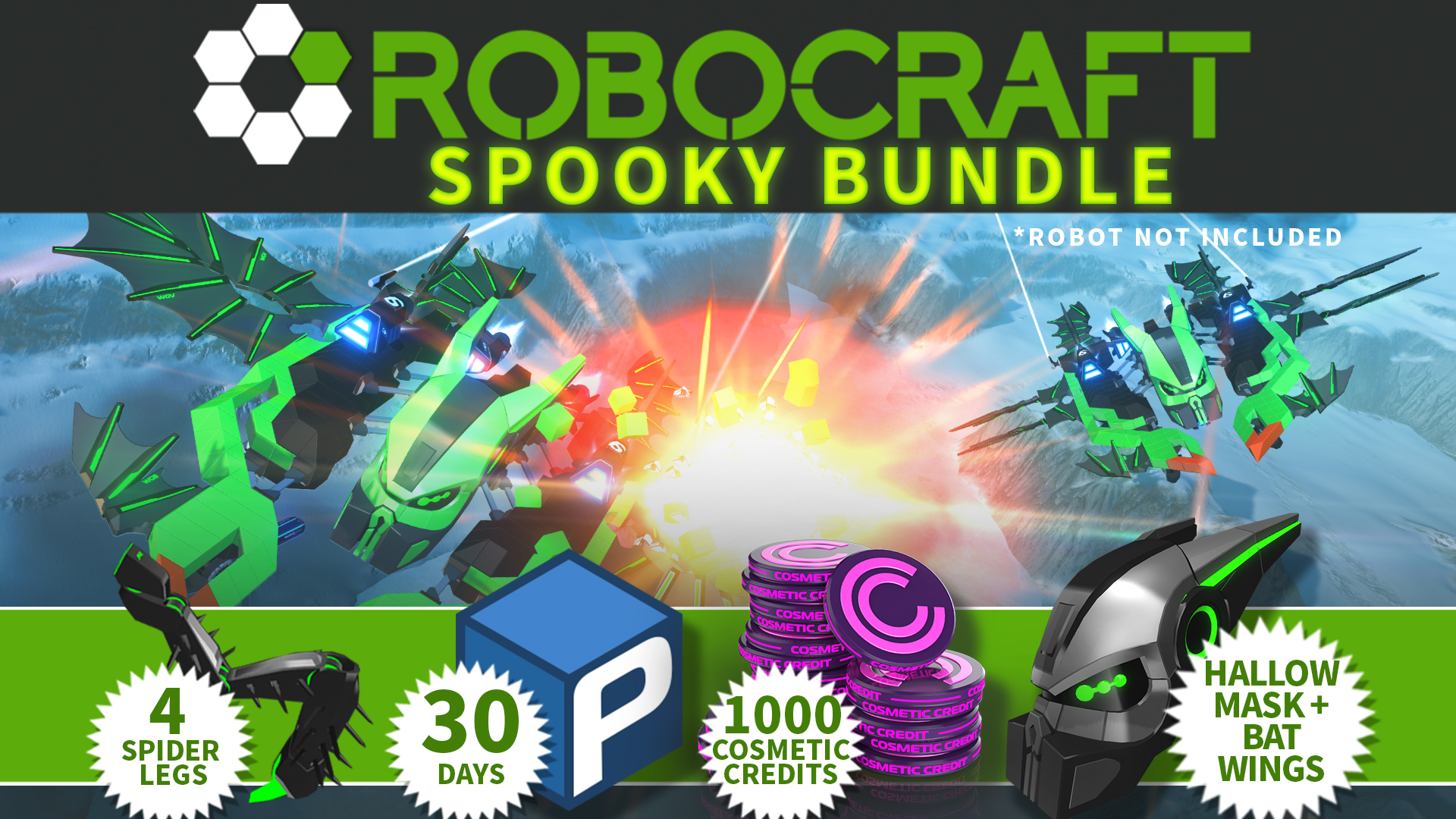 Robocraft - Spooky Bundle screenshot 1