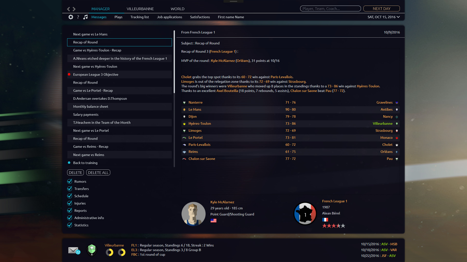 Pro Basketball Manager 2017 screenshot 1