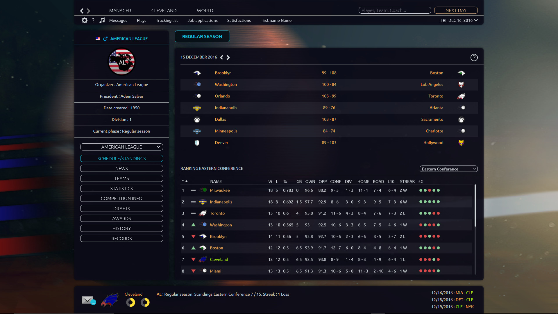 Pro Basketball Manager 2017 screenshot 5