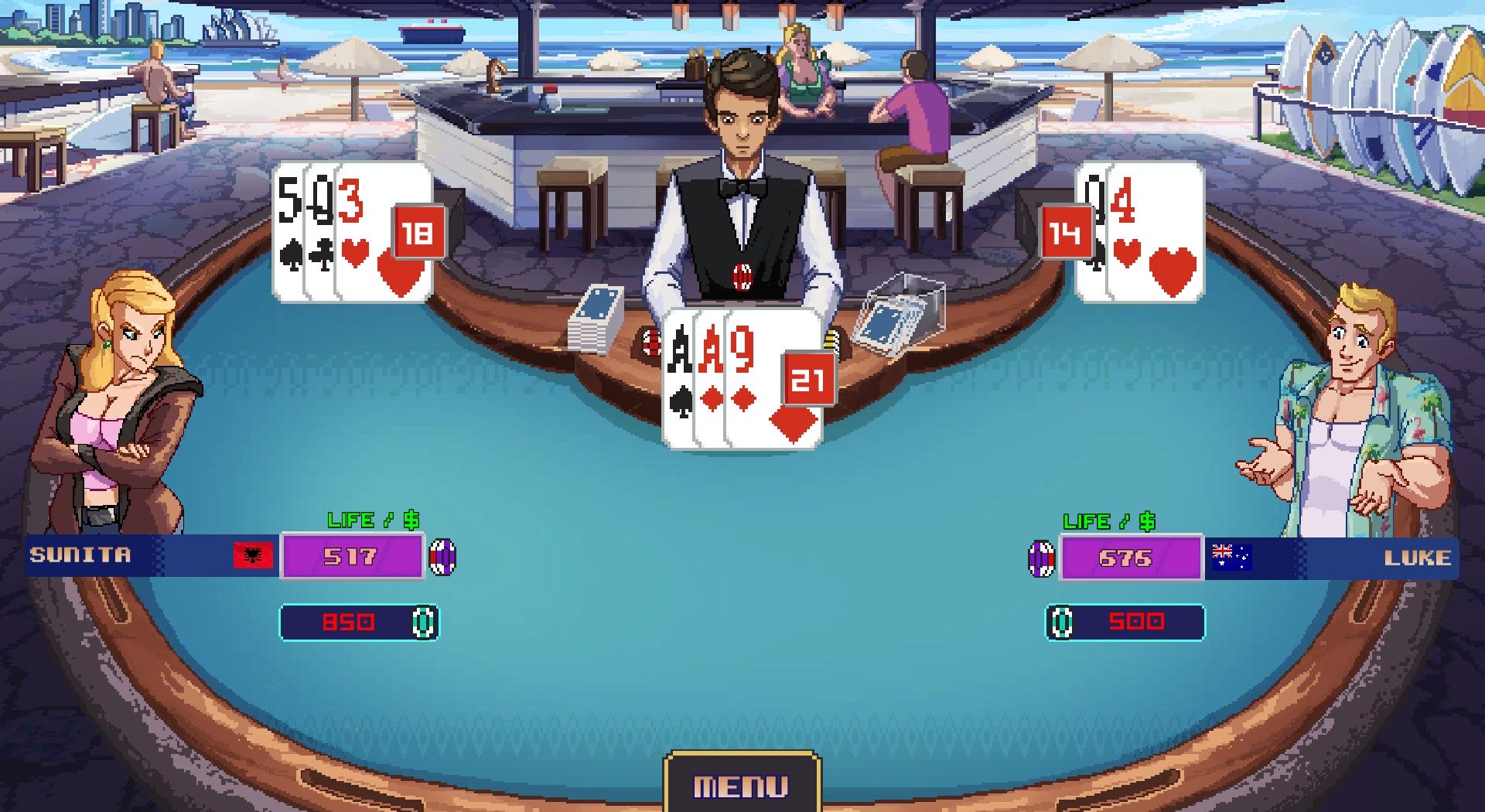 Super Blackjack Battle 2 Turbo Edition - The Card Warriors screenshot 5
