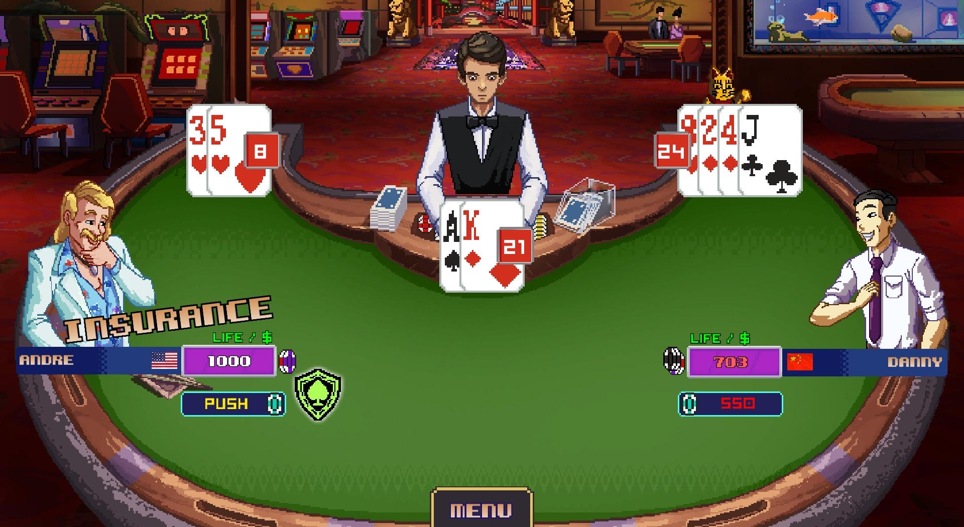 Super Blackjack Battle 2 Turbo Edition - The Card Warriors screenshot 6