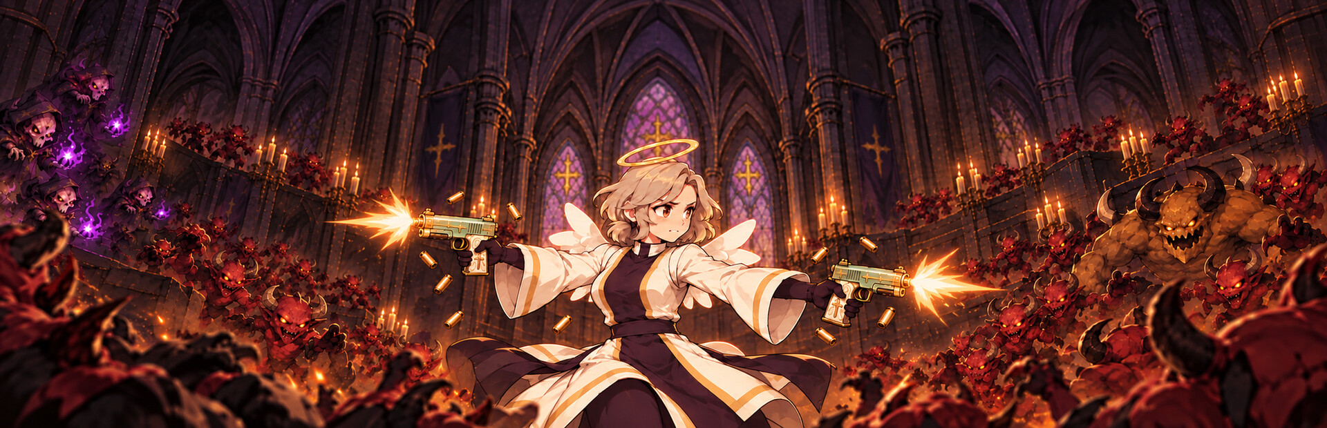 An Angel With Too Much Ammo