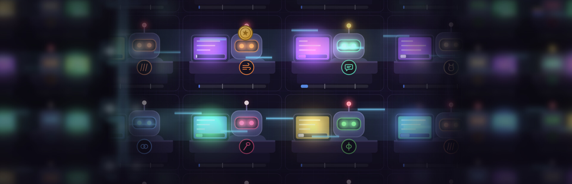 AI Office Idle: Night Shift