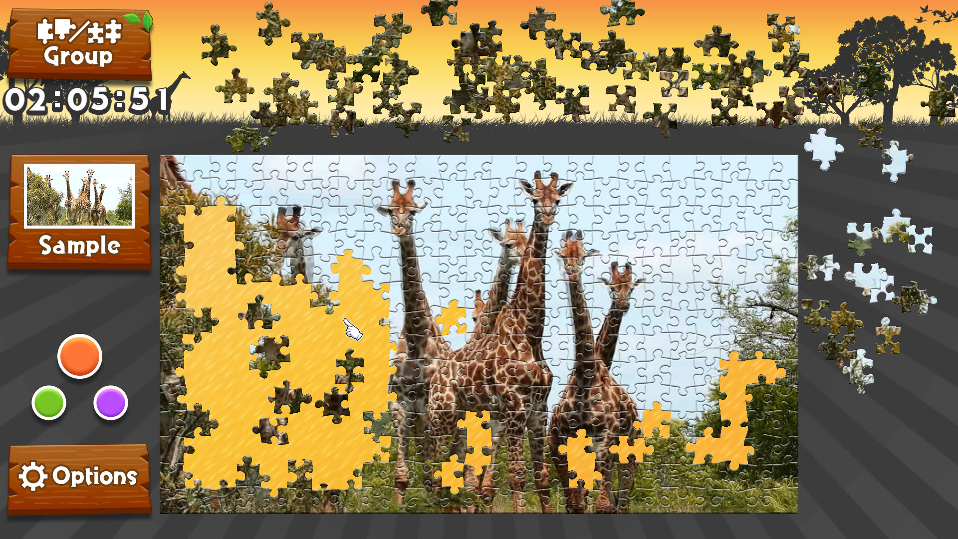 Wild Animals - Animated Jigsaws screenshot 8