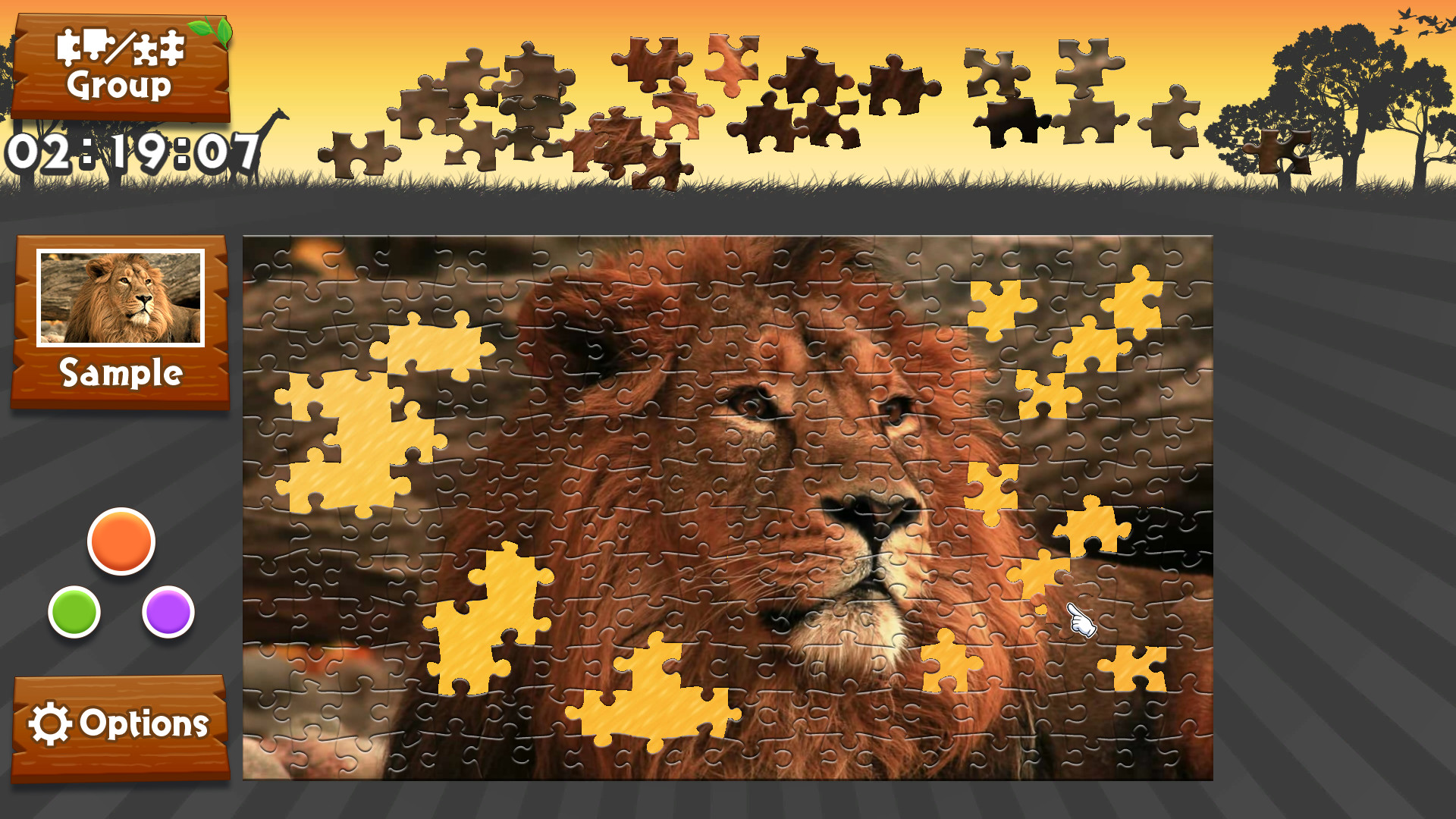 Wild Animals - Animated Jigsaws screenshot 1