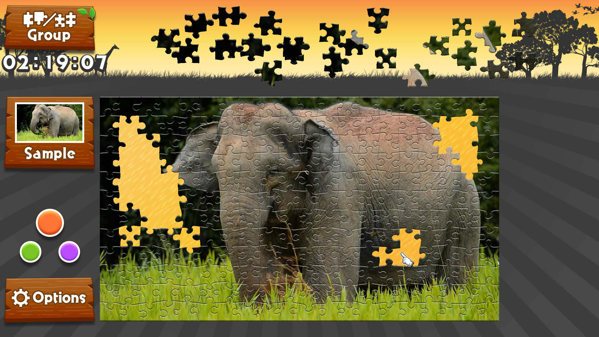 Wild Animals - Animated Jigsaws screenshot 7