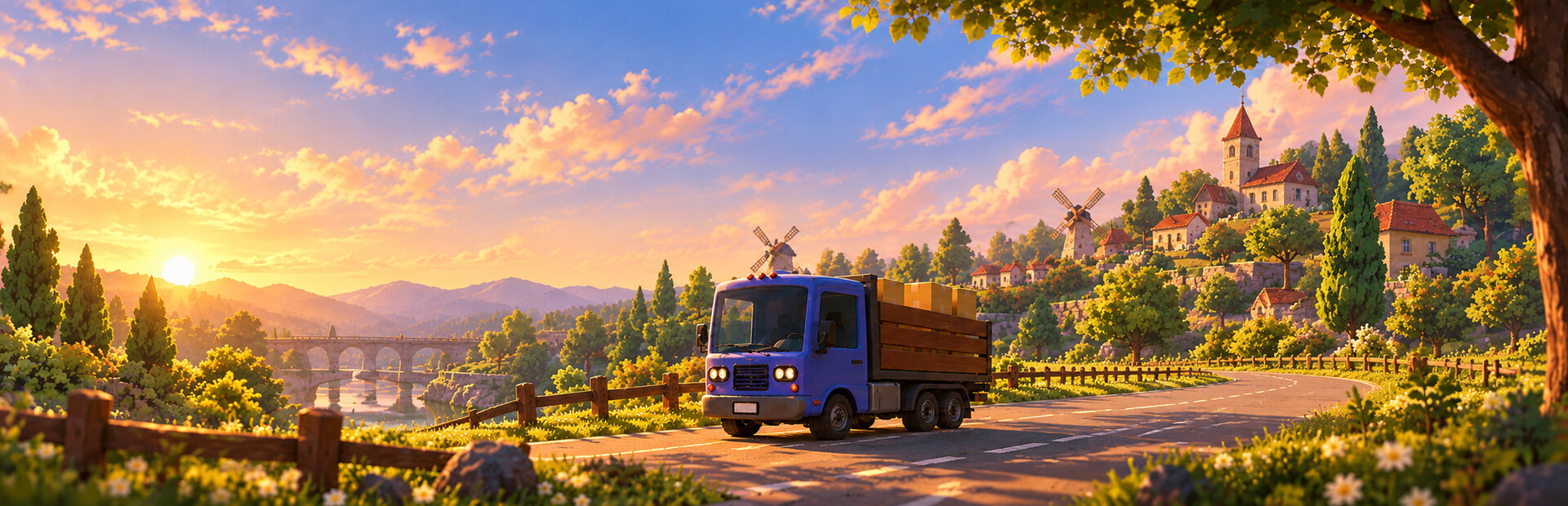 Town By Truck