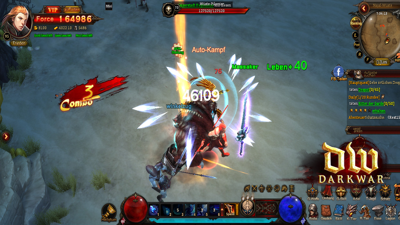 Dark War screenshot 1