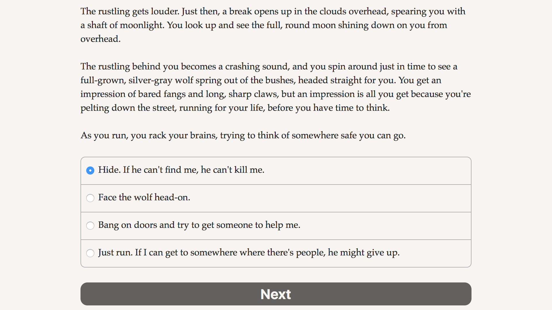Congresswolf screenshot 3