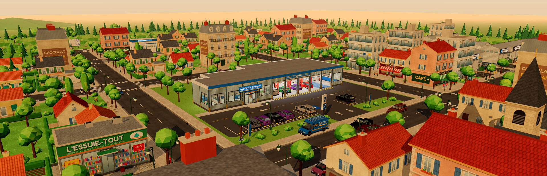 Glass Garage Simulator