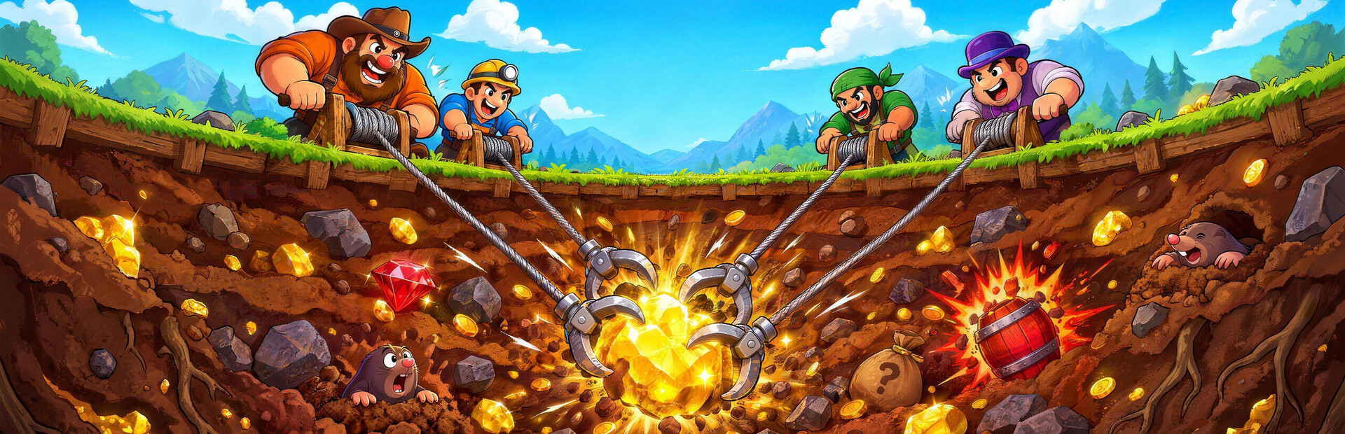 Gold Miner Online: Claw Chaos