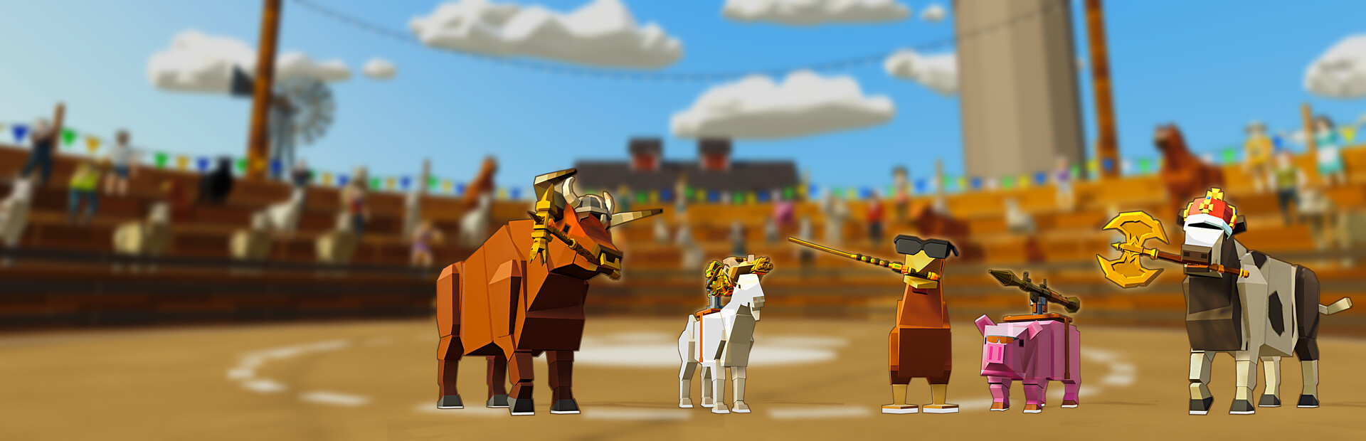 Animal Fights Together