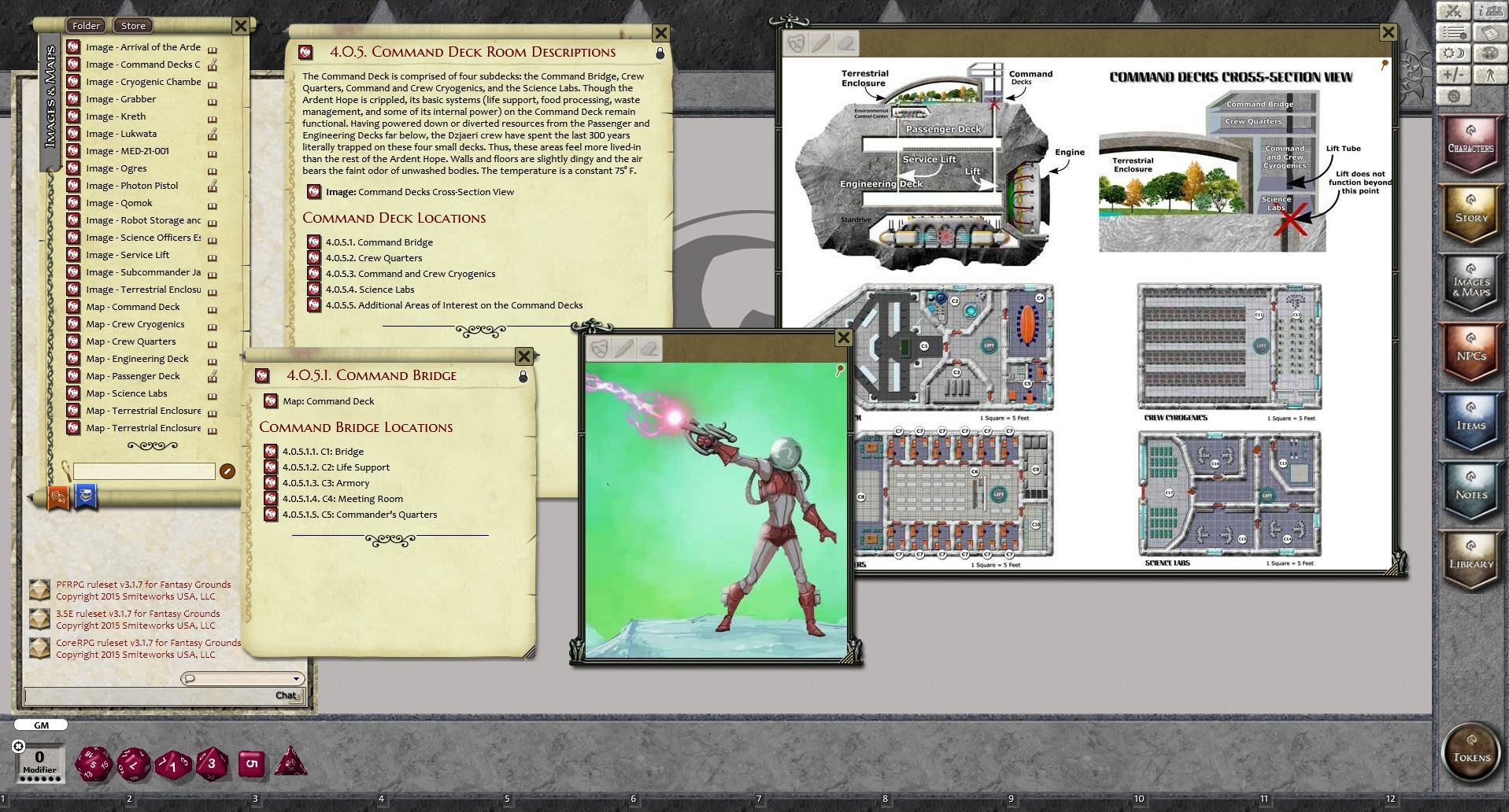 Fantasy Grounds - Starfall (PFRPG) screenshot 4