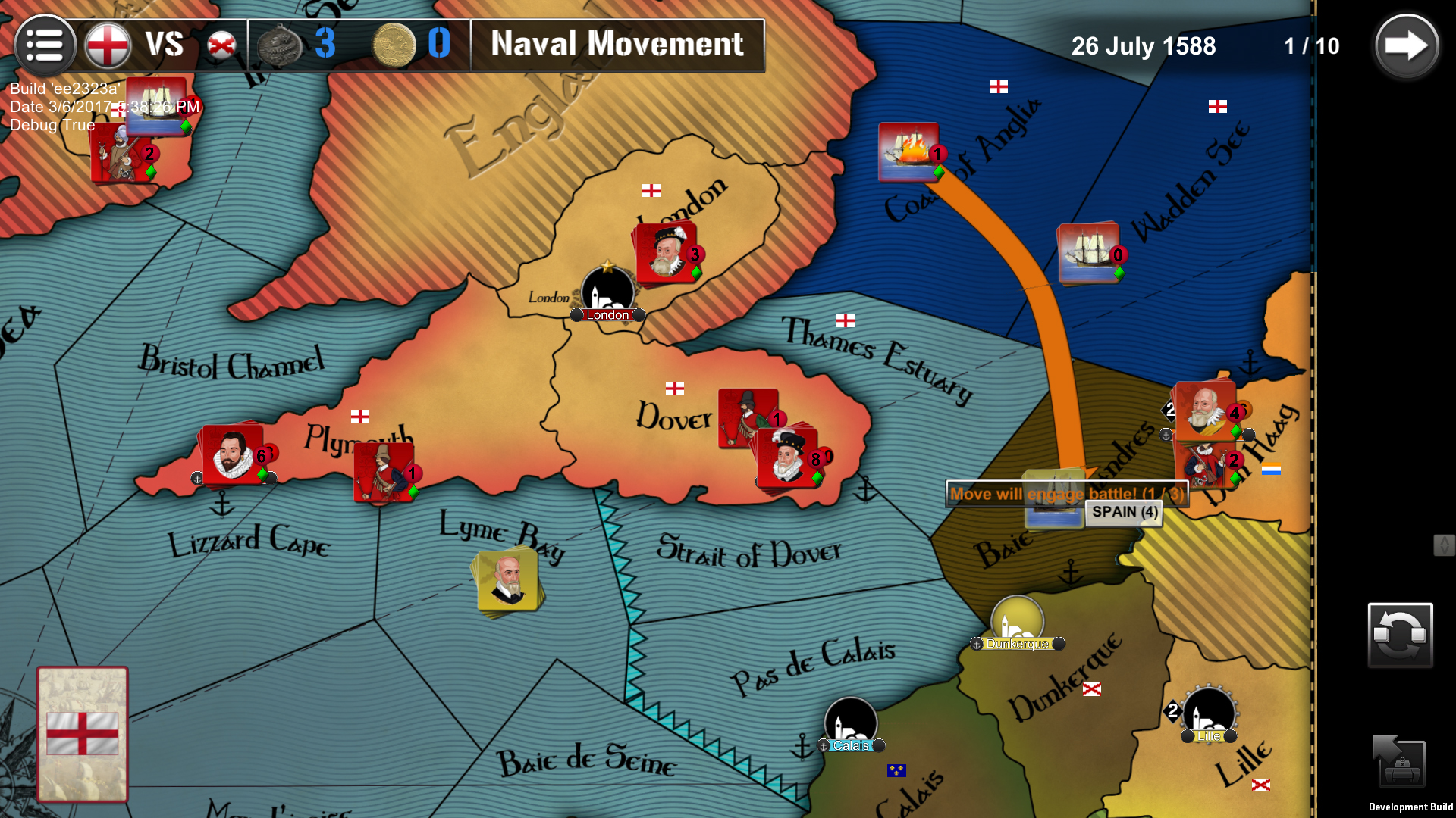 Wars Across the World: Armada 1588 screenshot 6