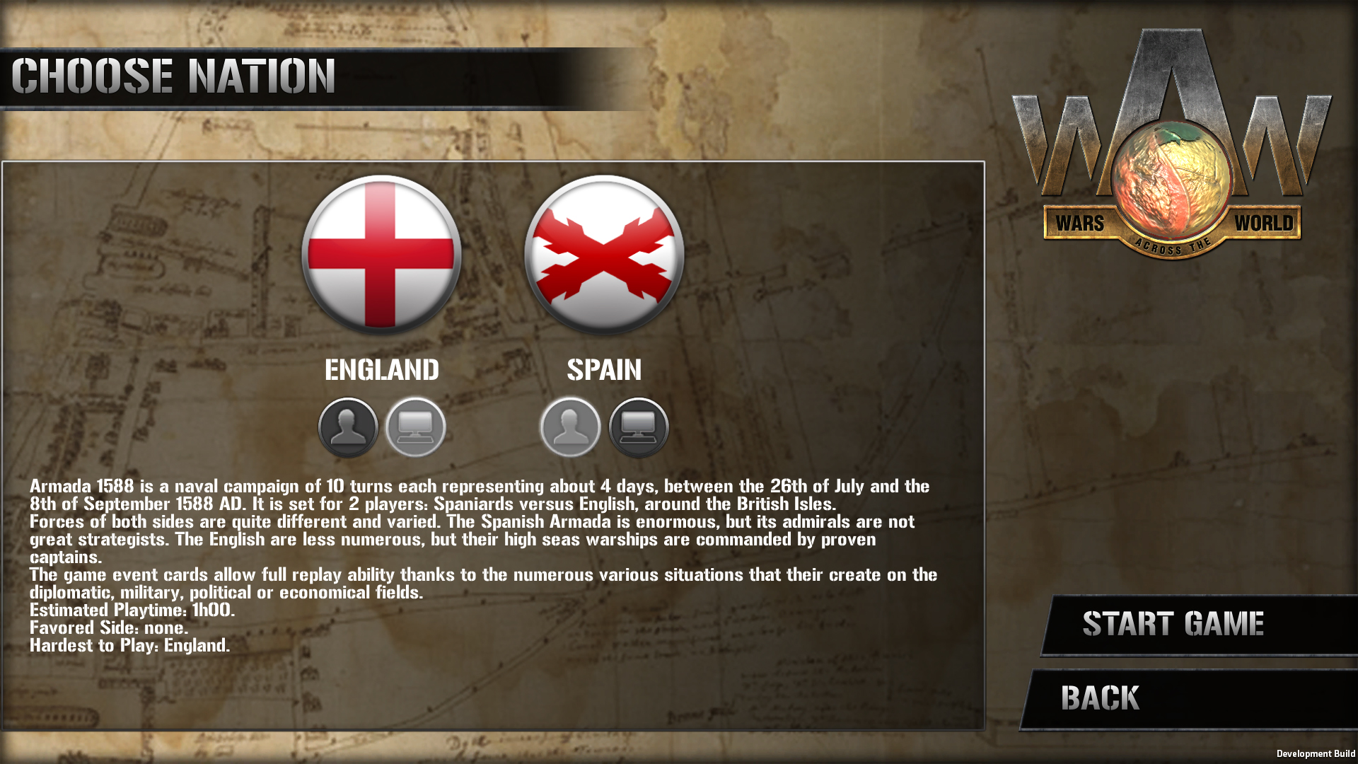 Wars Across the World: Armada 1588 screenshot 2