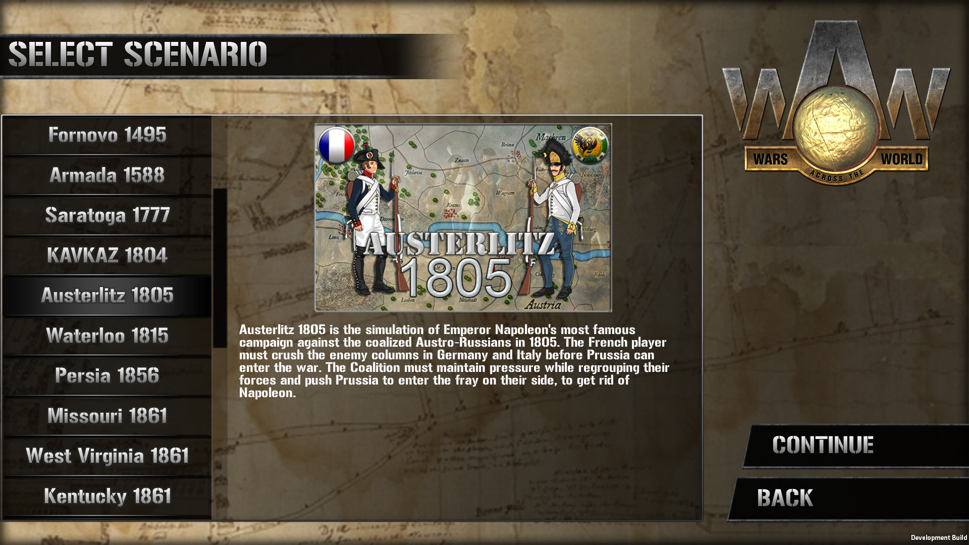 Wars Across the World: Austerlitz 1805 screenshot 1