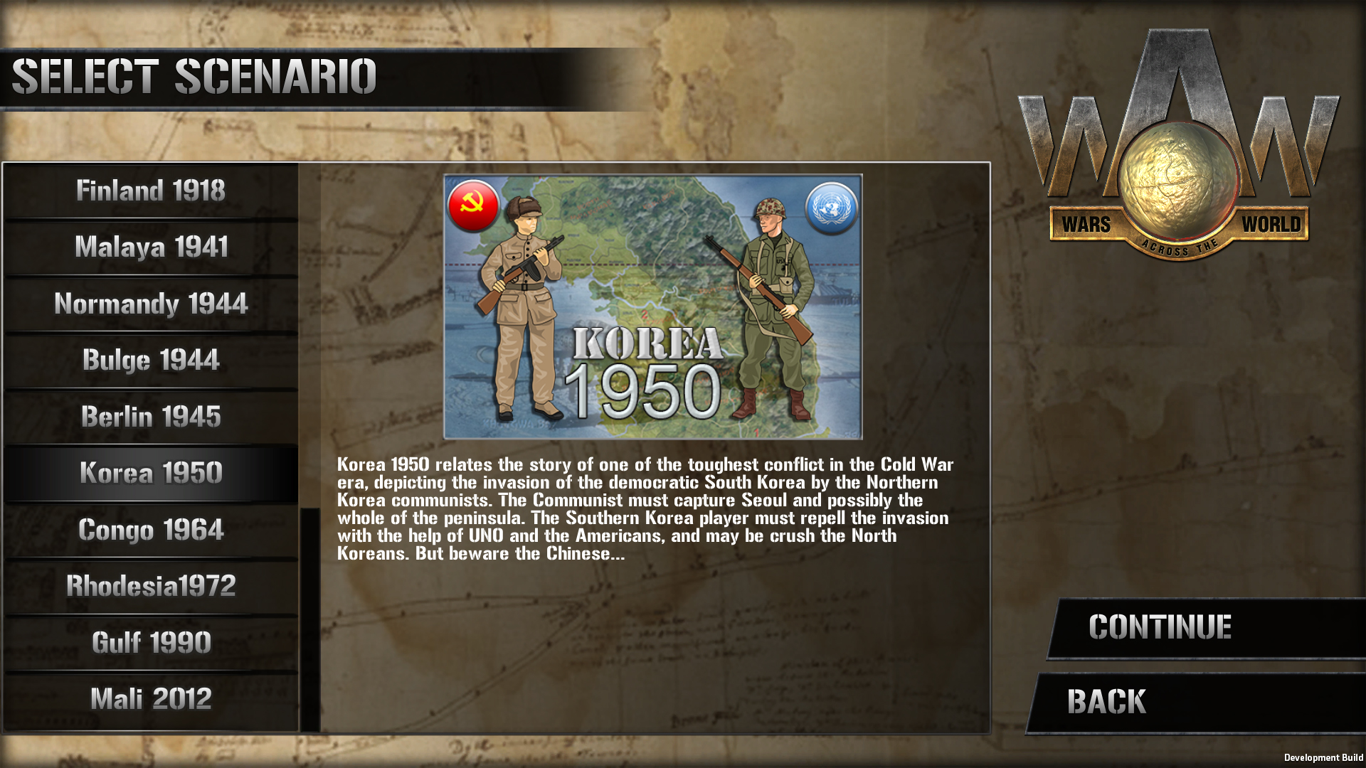 Wars Across the World: Korea 1950 screenshot 1