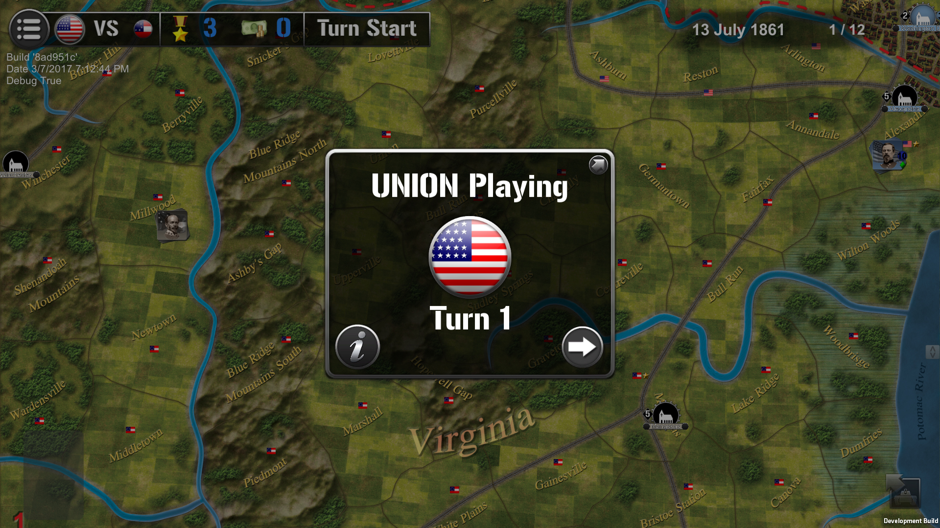 Wars Across the World: Bull Run 1861 screenshot 3