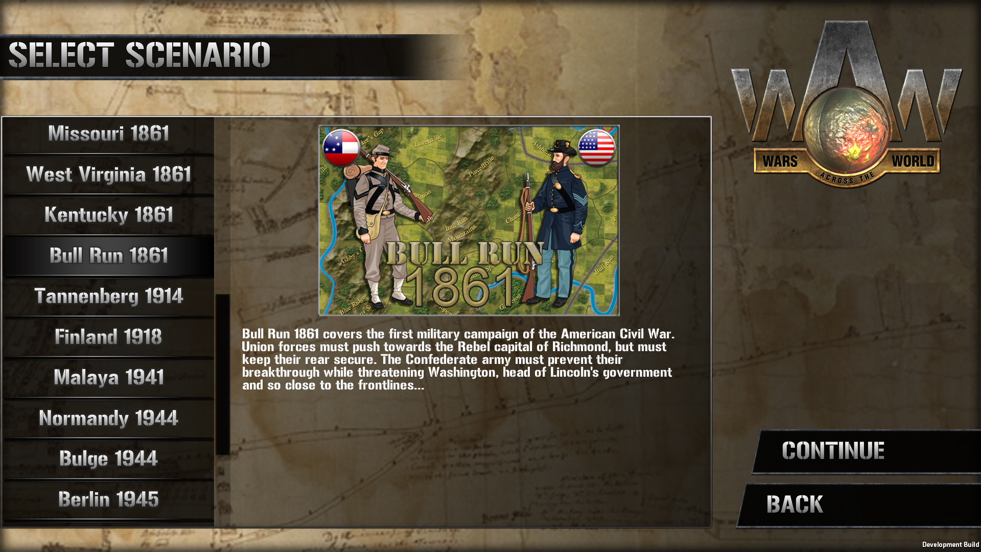 Wars Across the World: Bull Run 1861 screenshot 1