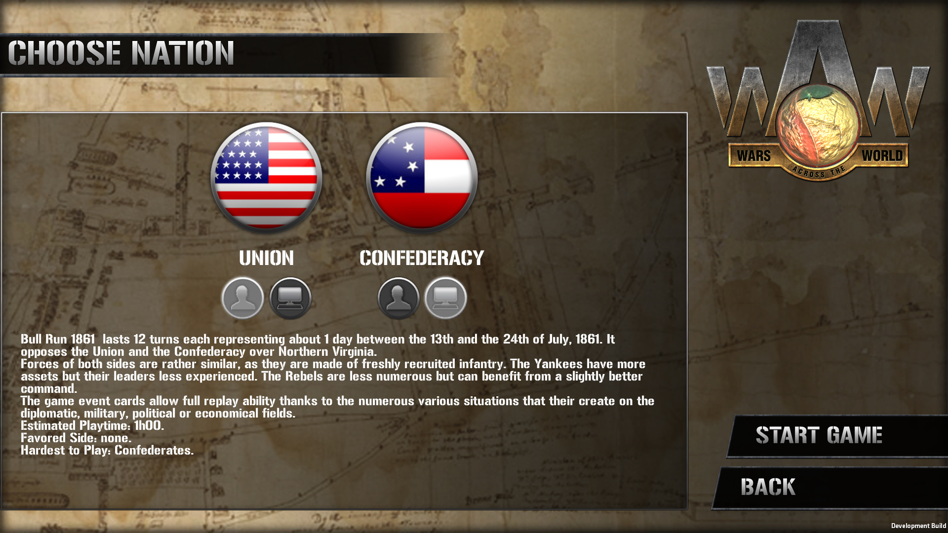 Wars Across the World: Bull Run 1861 screenshot 2