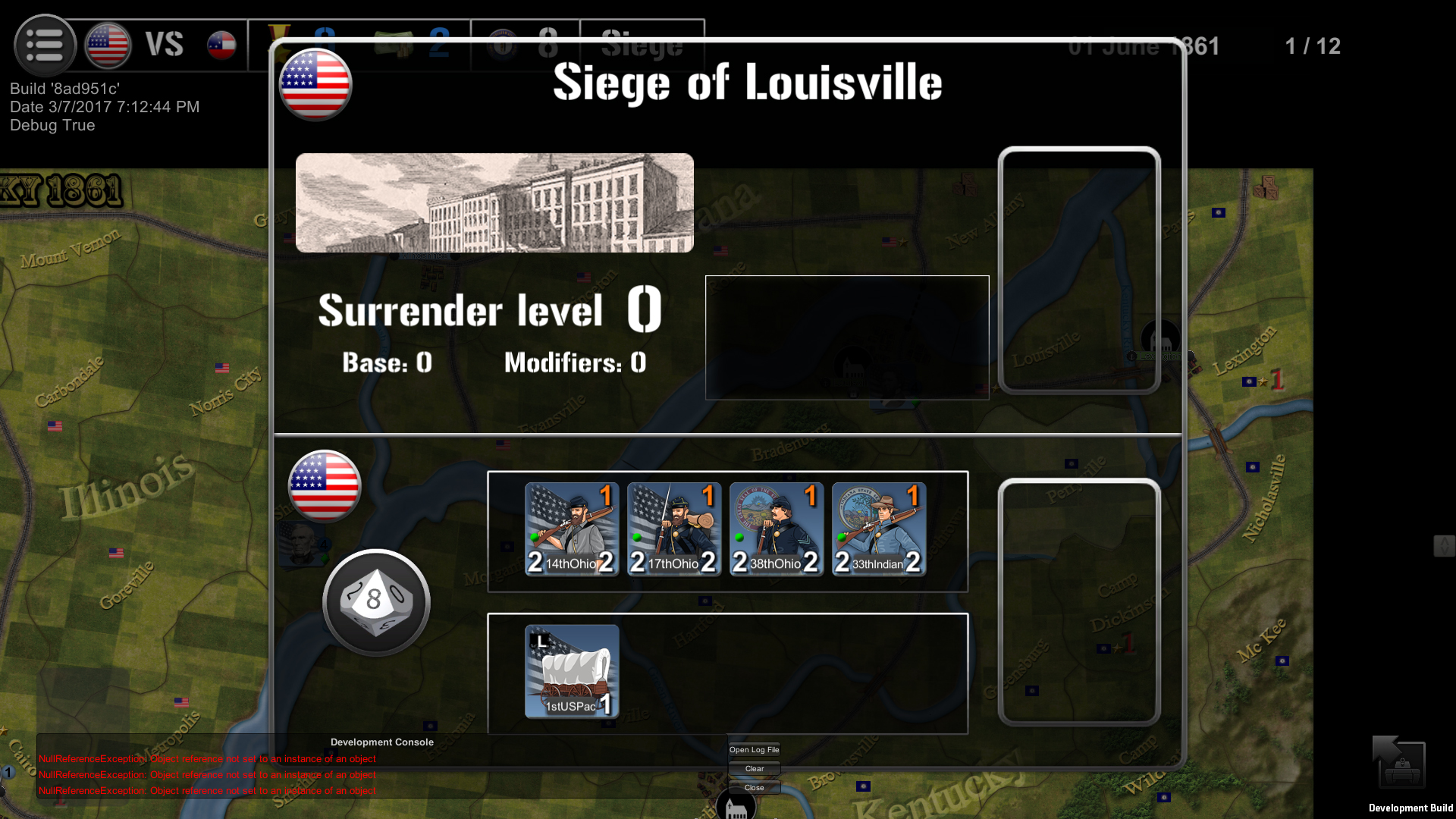 Wars Across the World: Kentucky 1861 screenshot 5