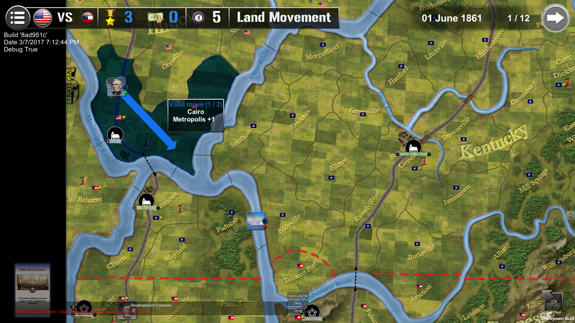 Wars Across the World: Kentucky 1861 screenshot 8
