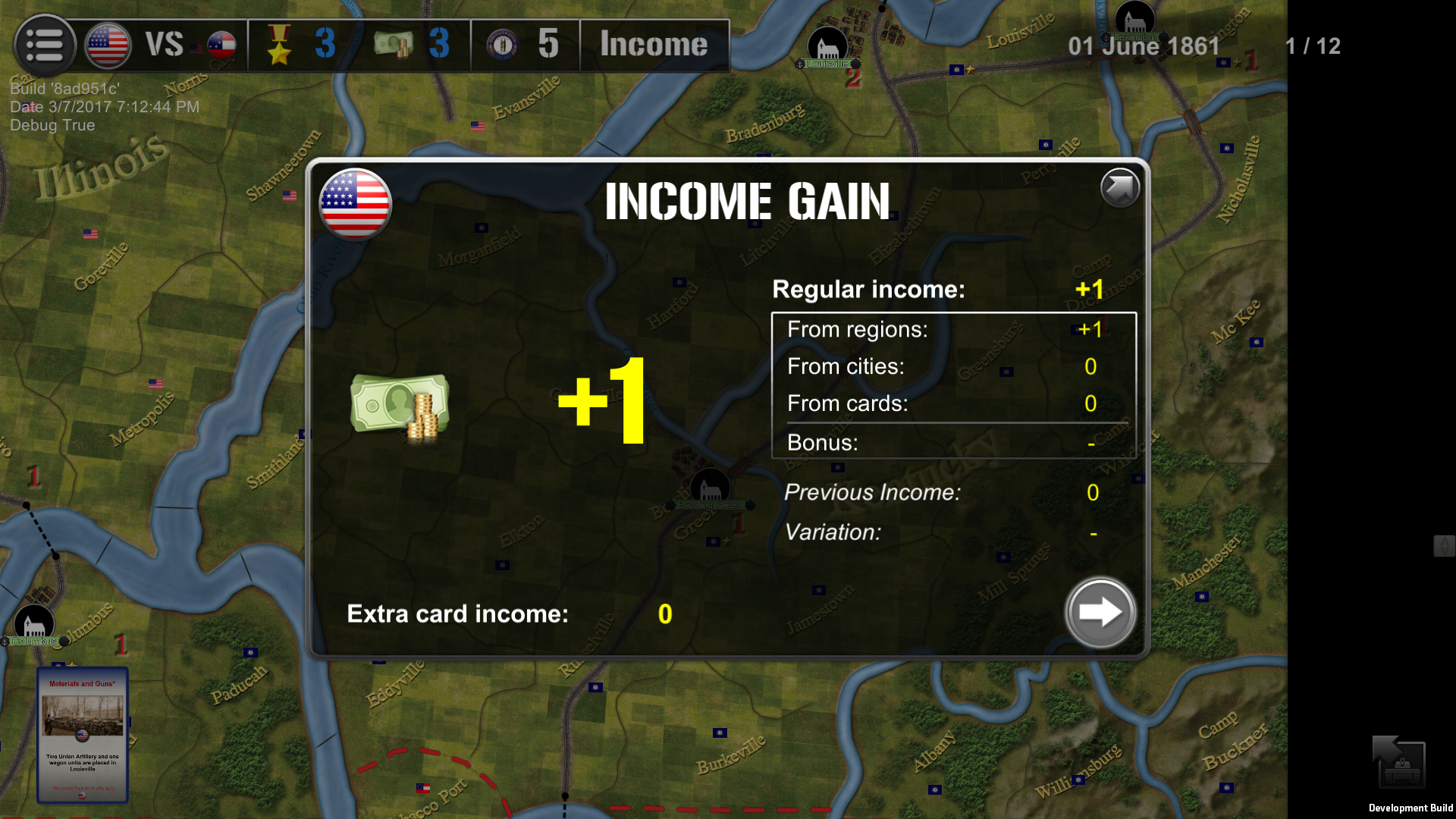 Wars Across the World: Kentucky 1861 screenshot 6