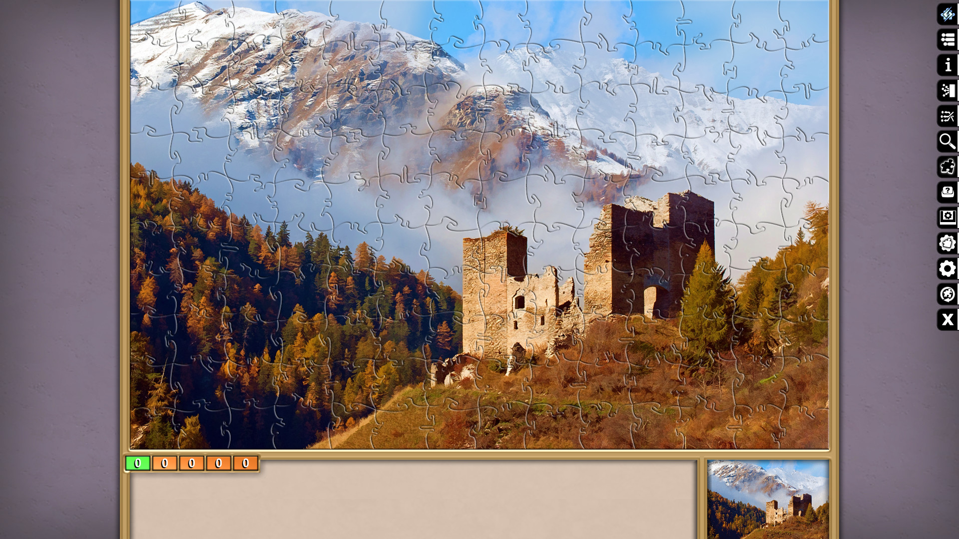 Jigsaw Puzzle Pack - Pixel Puzzles Ultimate: Castles screenshot 3