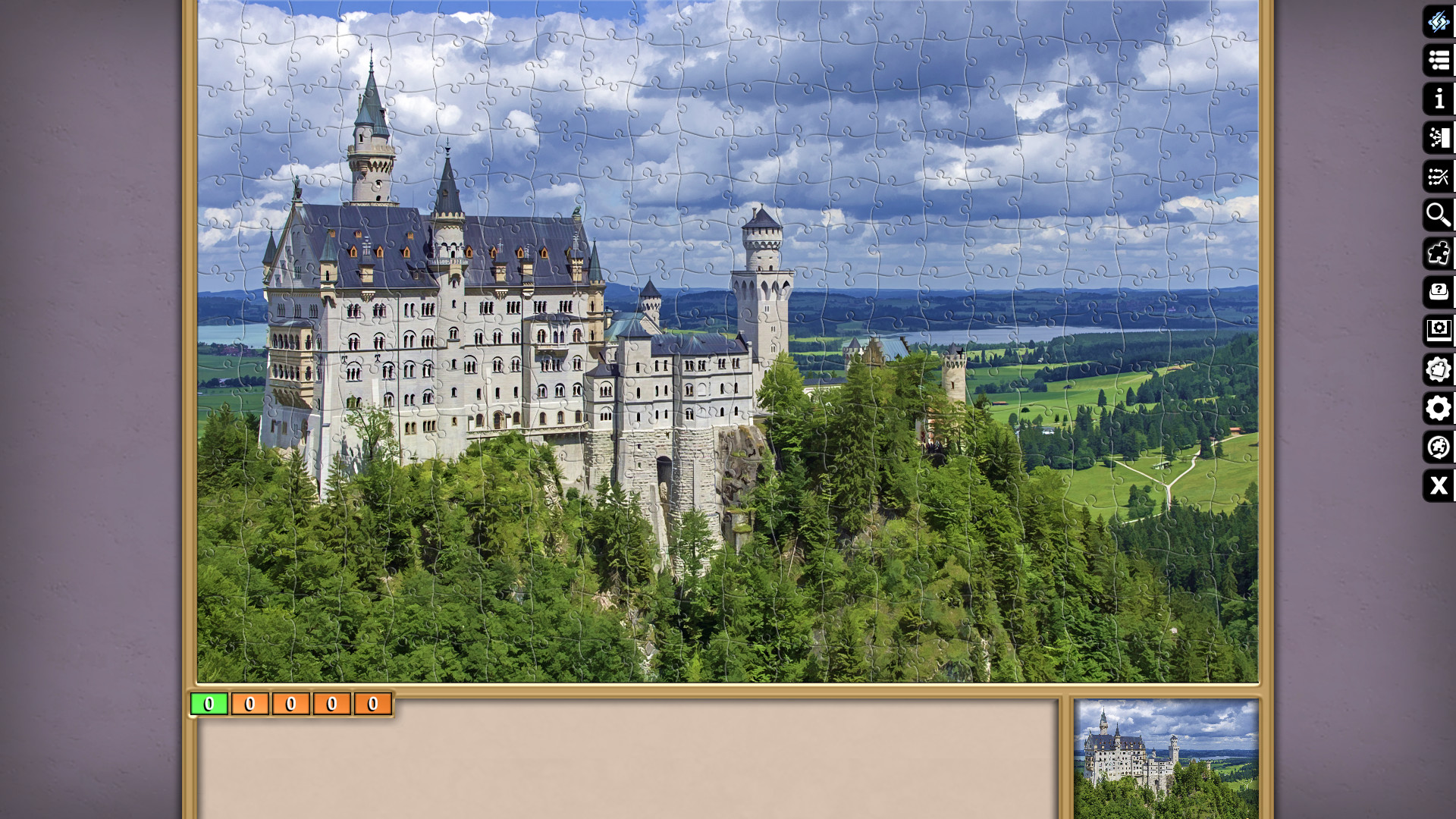 Jigsaw Puzzle Pack - Pixel Puzzles Ultimate: Castles screenshot 1