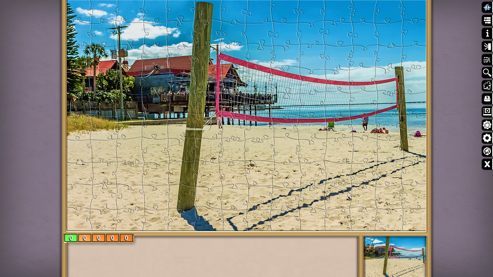 Jigsaw Puzzle Pack - Pixel Puzzles Ultimate: Beach Volleyball screenshot 4