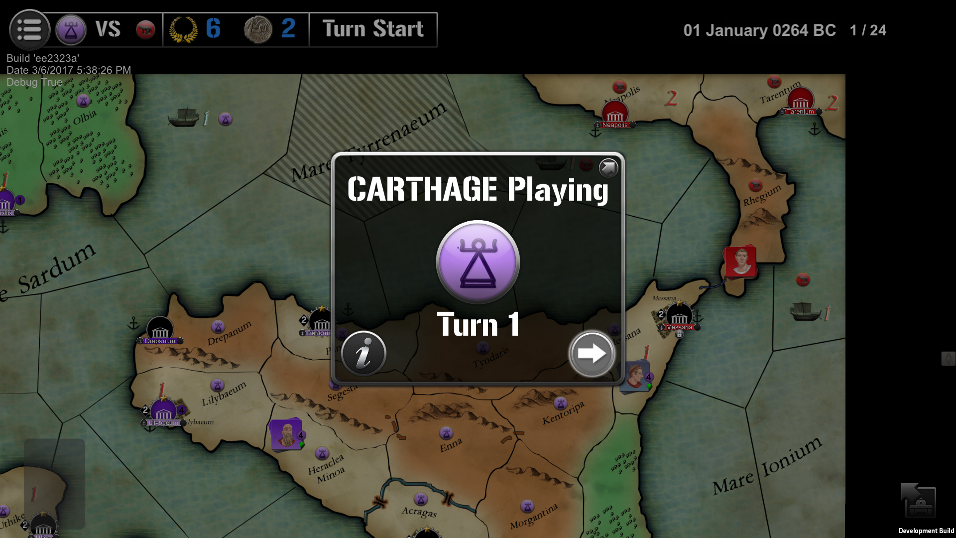 Wars Across the World: Hamilkar 264 screenshot 4