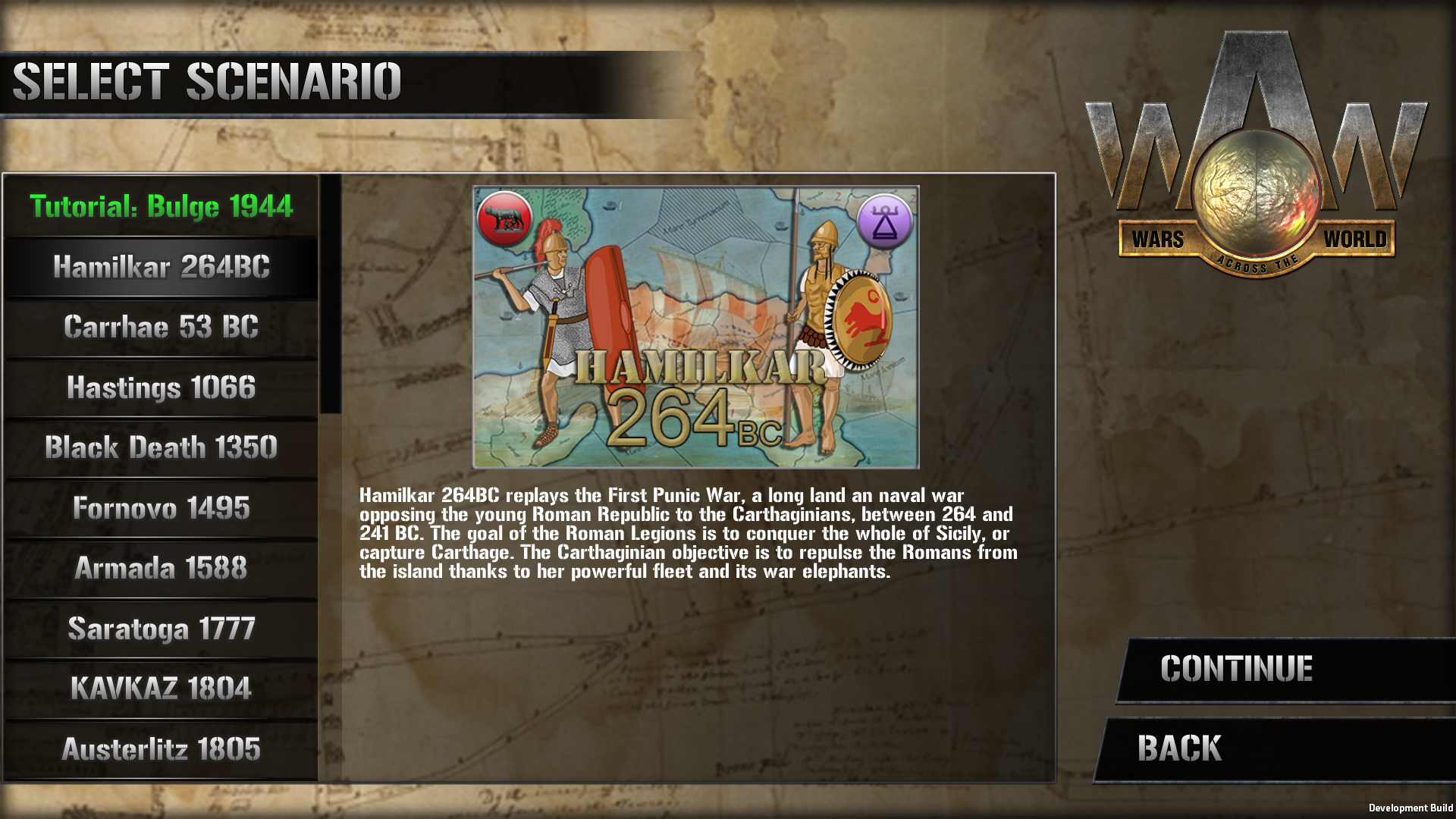 Wars Across the World: Hamilkar 264 screenshot 1