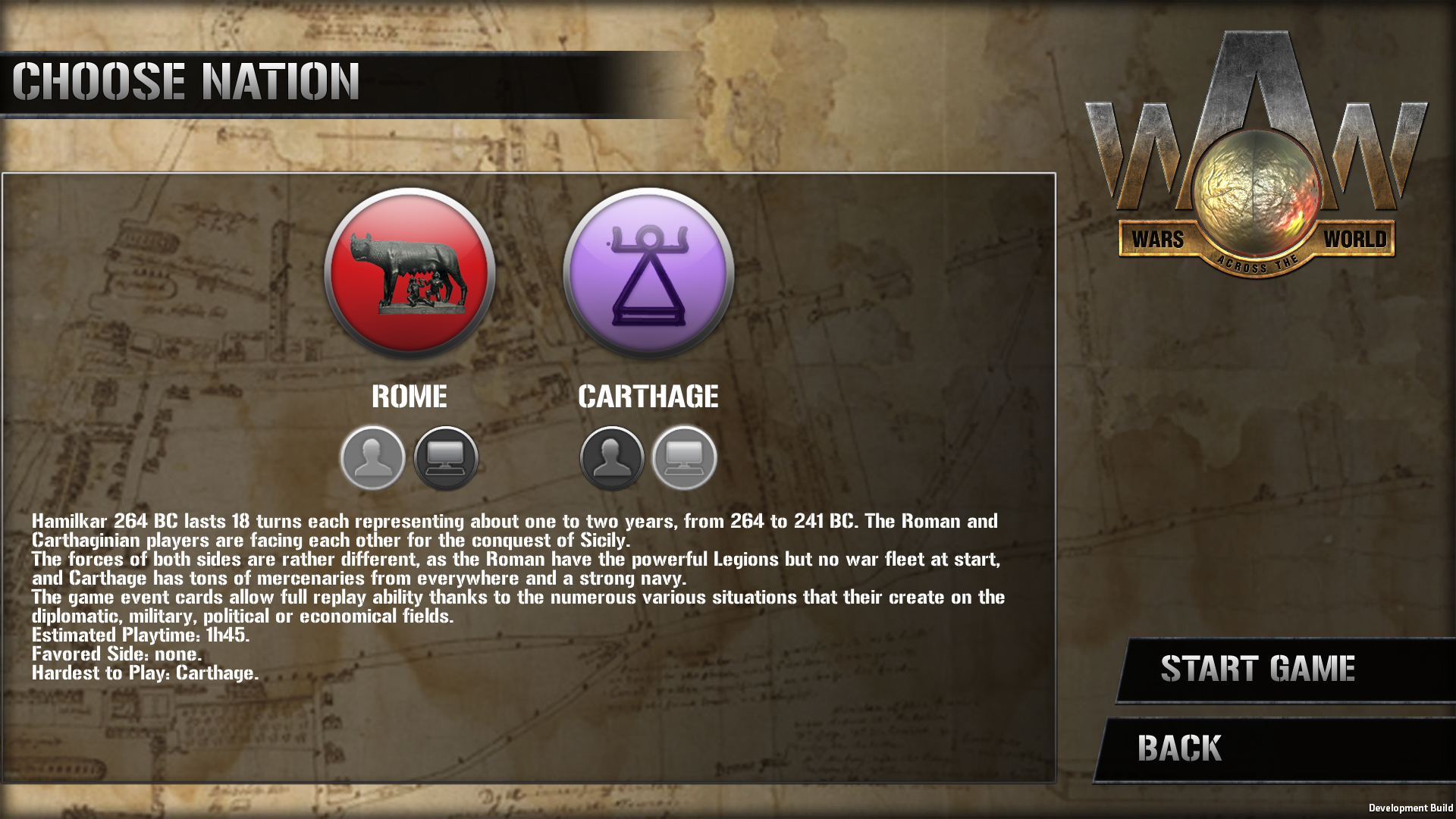 Wars Across the World: Hamilkar 264 screenshot 2