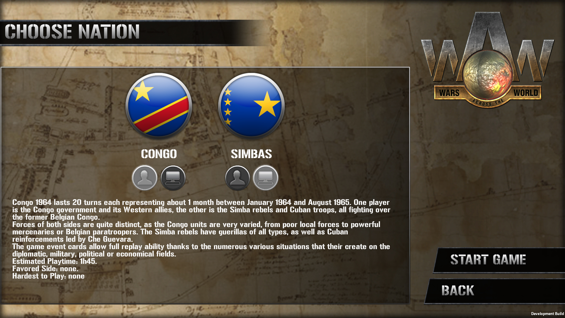 Wars Across the World: Congo 1964 screenshot 2