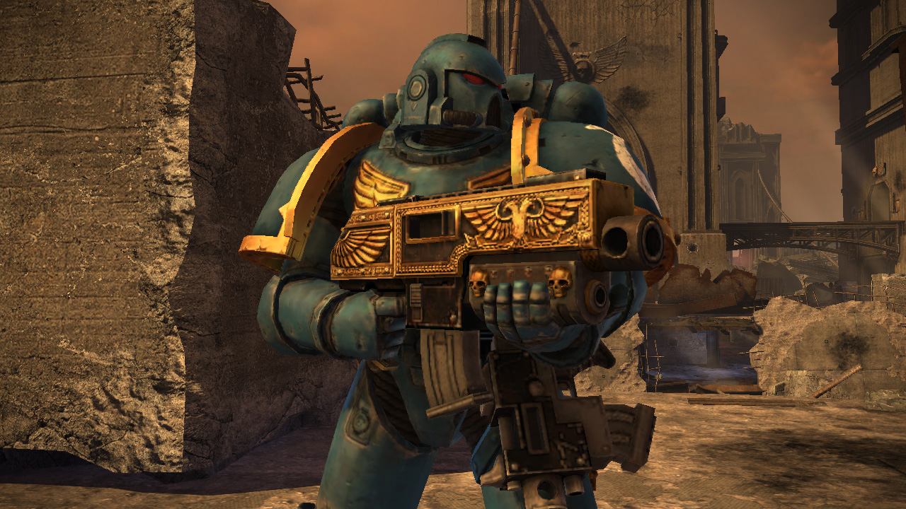 Warhammer 40,000: Space Marine - Golden Relic Bolter screenshot 1