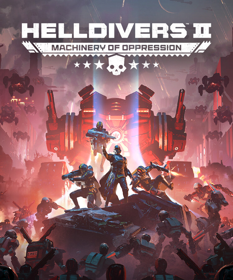 Helldivers 2 squad moving across a hostile planet before starting a sample farming route