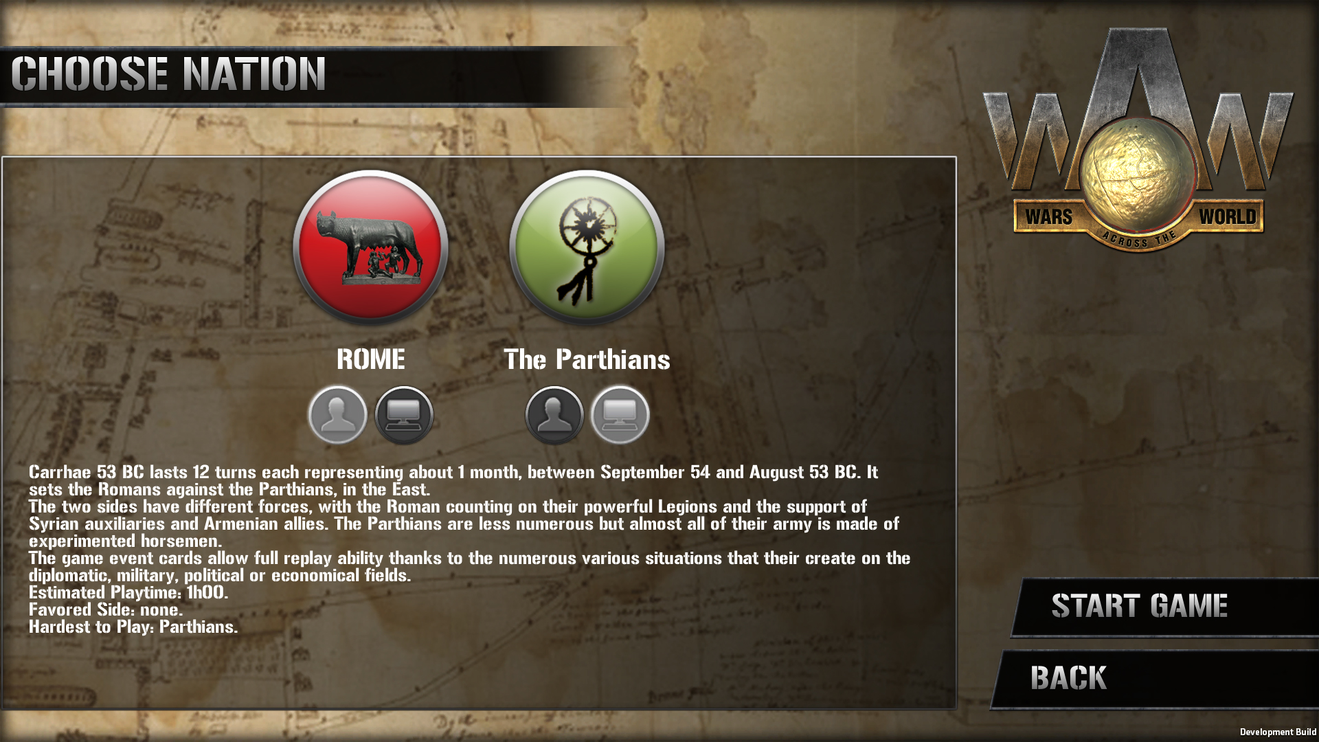 Wars Across the World: Carrhae 53 screenshot 2