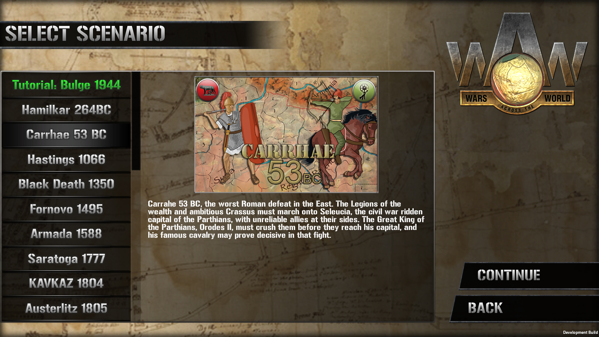 Wars Across the World: Carrhae 53 screenshot 1