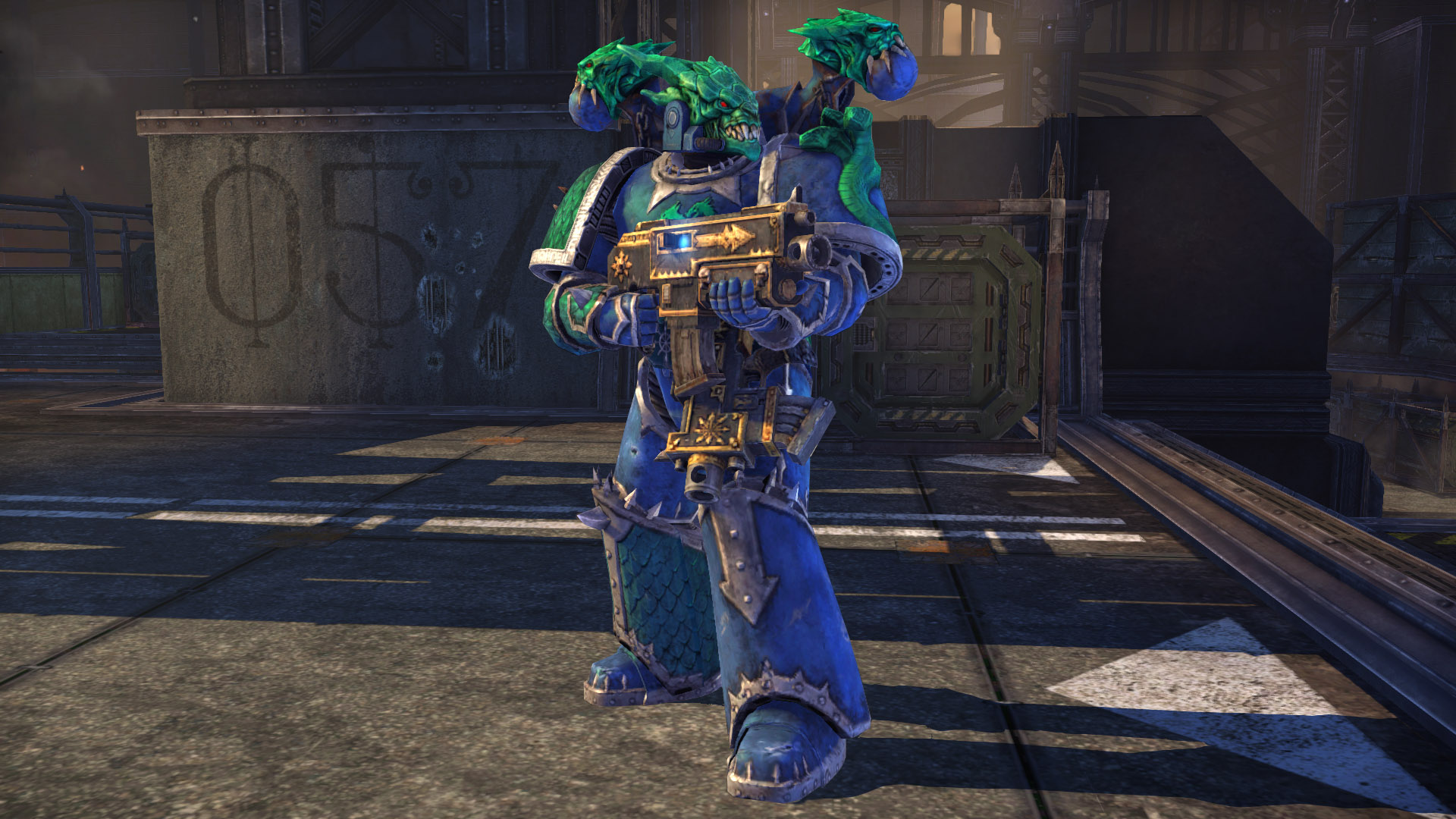 Warhammer 40,000: Space Marine - Alpha Legion Champion Armour Set screenshot 1